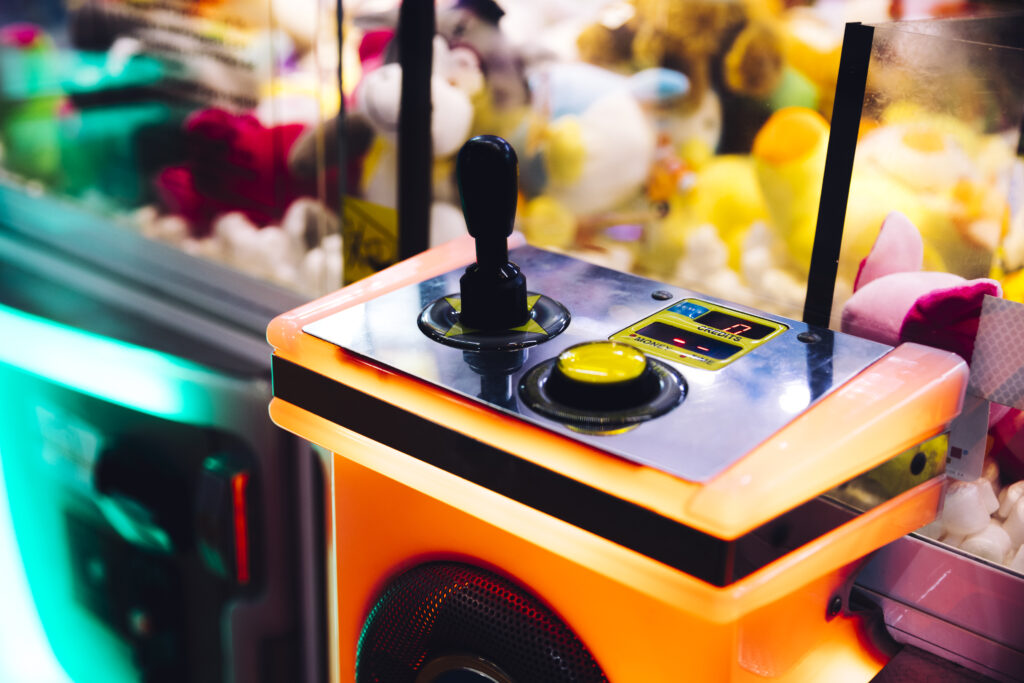 joystick parts of a claw machine