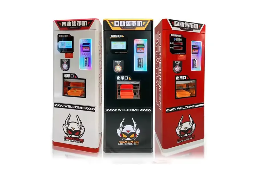 Custom Currency Exchange Machine for Arcades