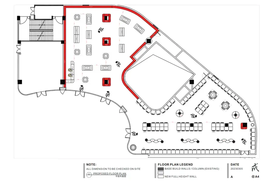 Kostenloses 2D-Layout-Design