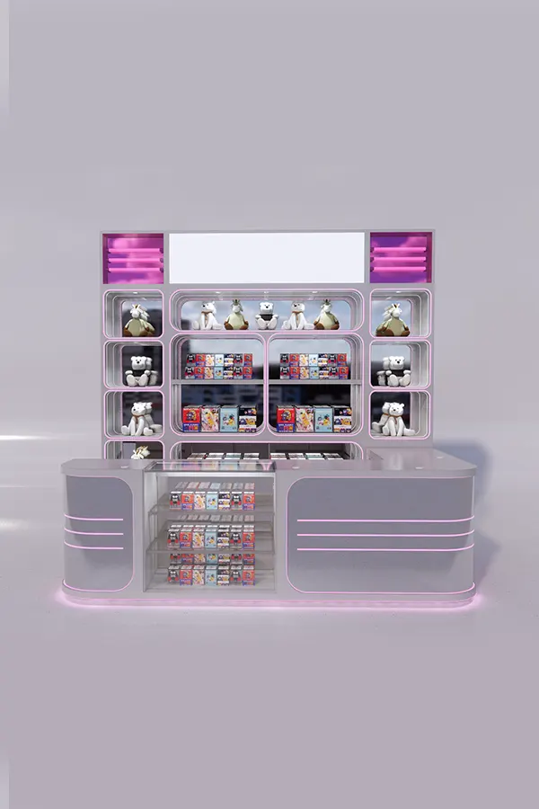 Custom prize cabinets and fixtures