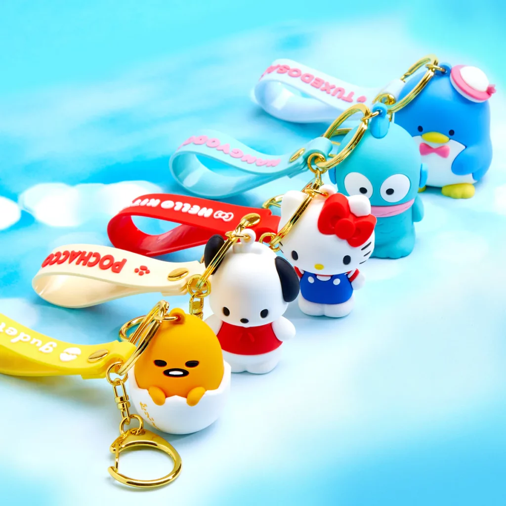 colorful keychains