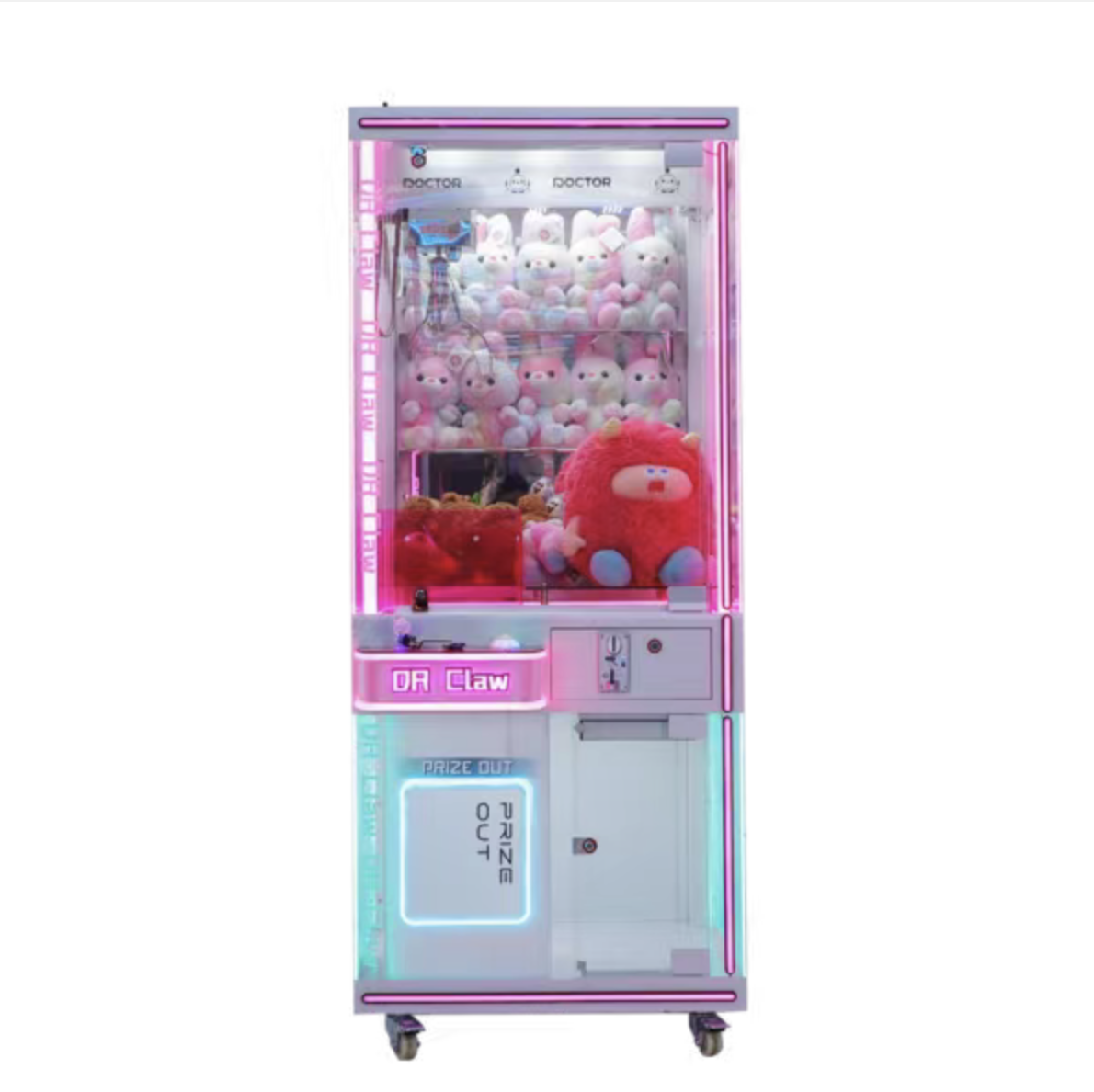 Medium Size Transparent Claw Machine