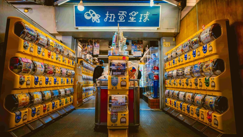 gashapon machine store