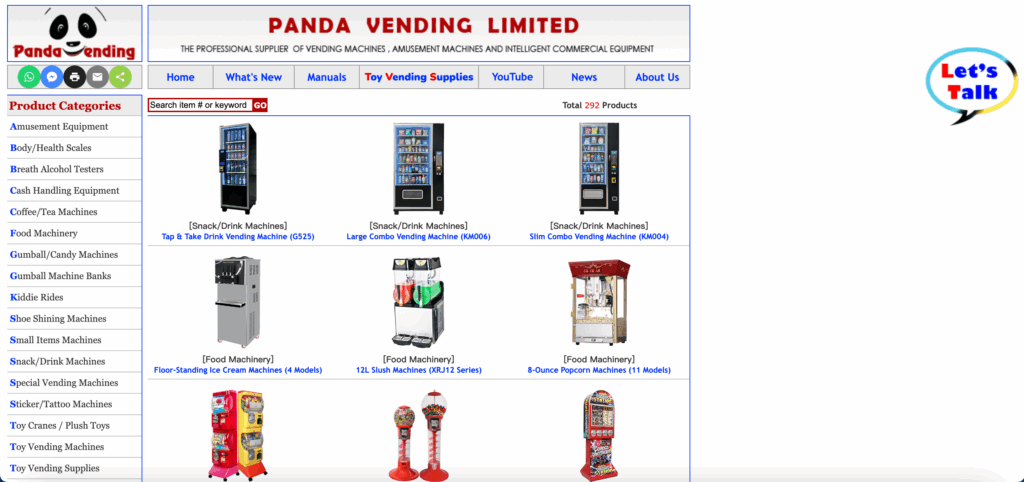 panda vending limited