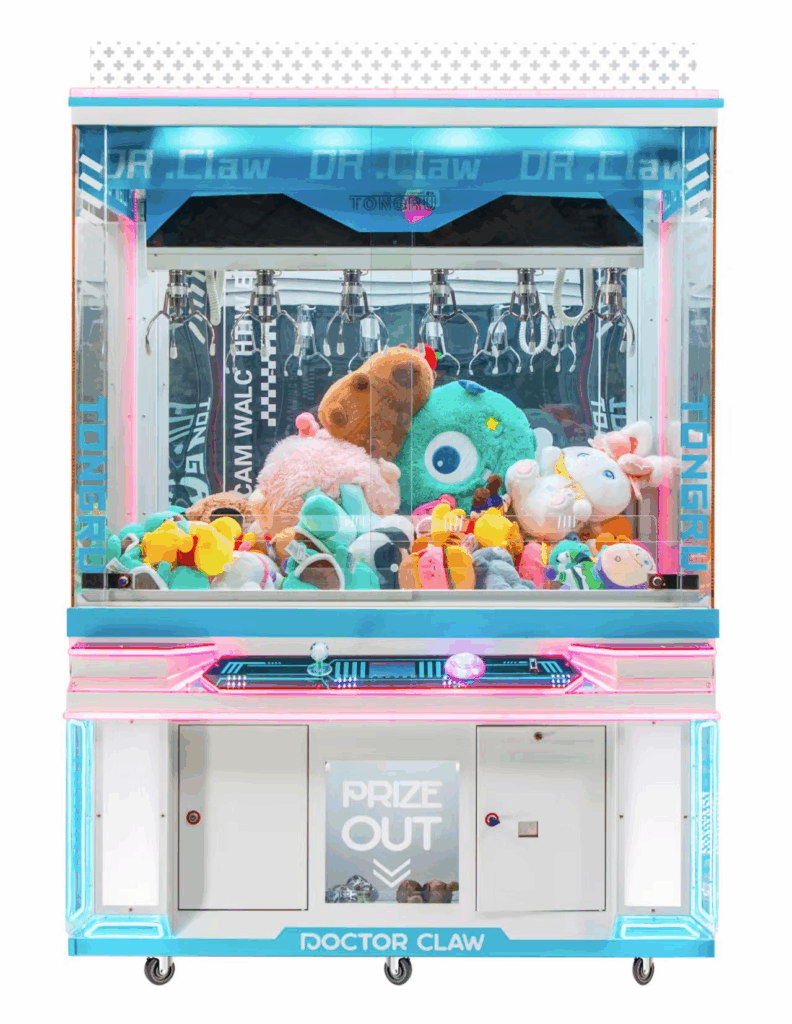 six claw claw machine