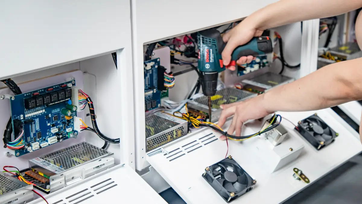 8.Install Power Supply Box