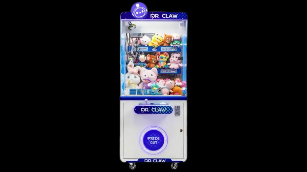 Blue Single player Claw Machine