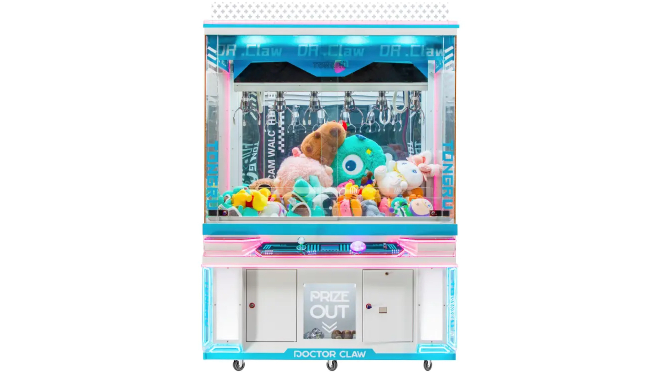 Claw Machine With Six Independent Claws