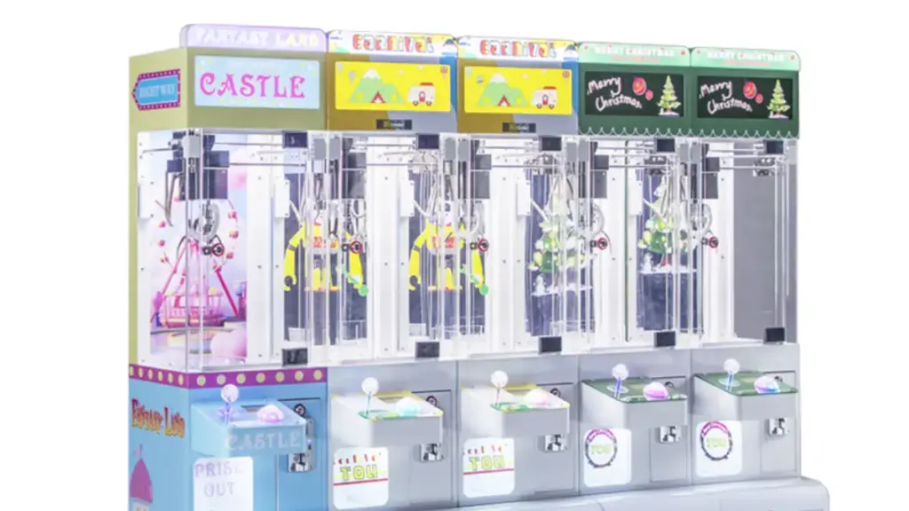 Pink Mini Claw Machine