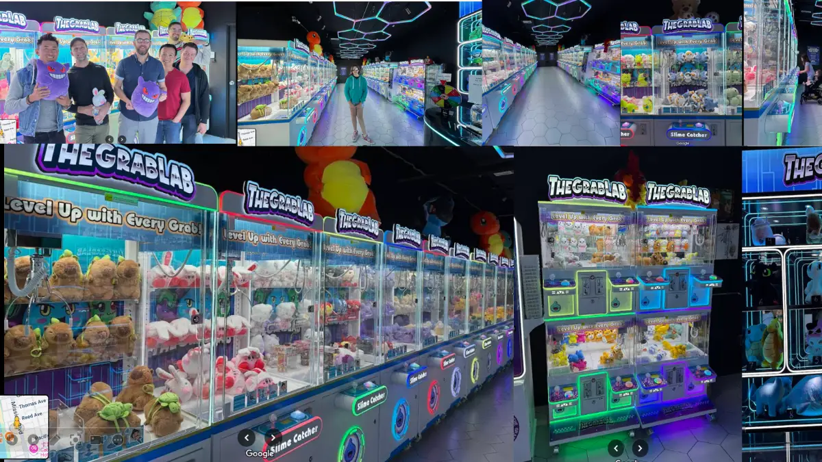 The Grab Lab claw machine cases in the USA