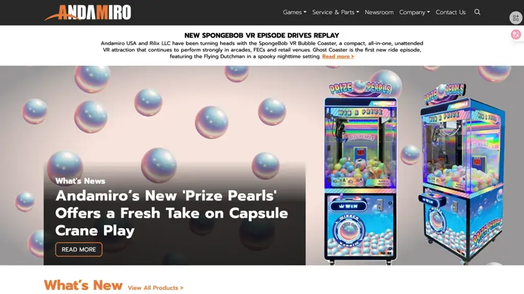 Top 5 Claw Machine Brands Andamiro