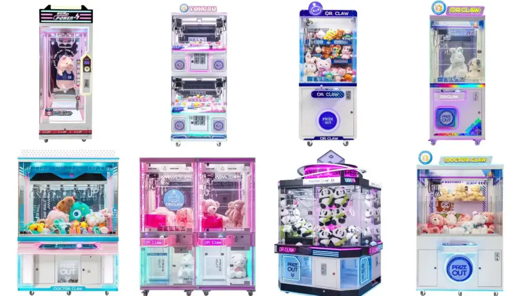 Tongru Popular Claw Machine Types