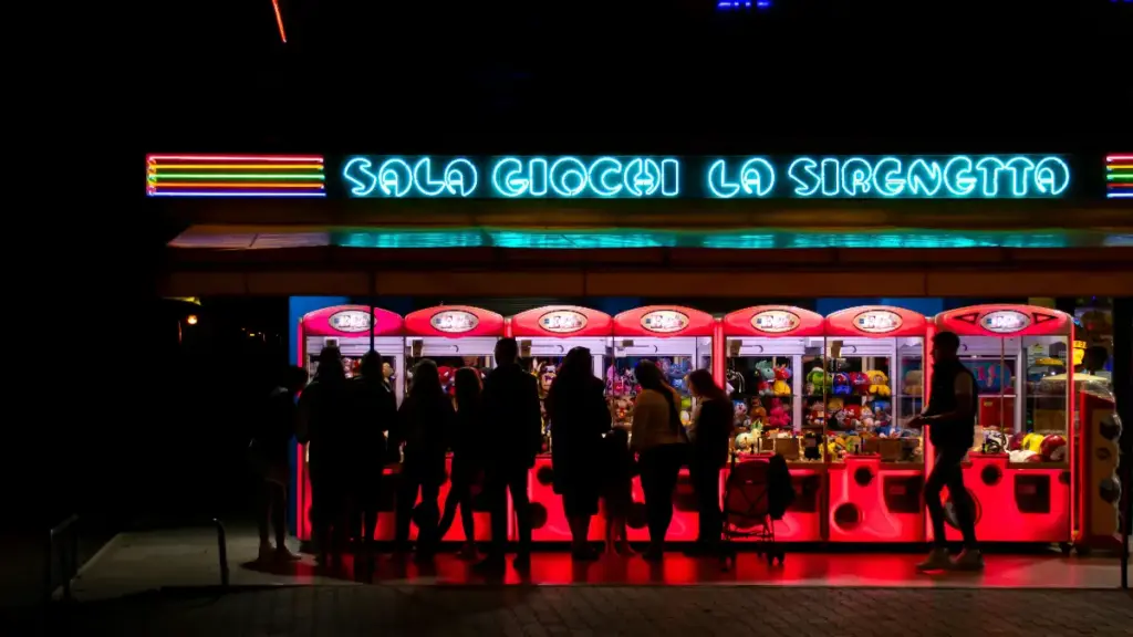 Location of Claw Machine