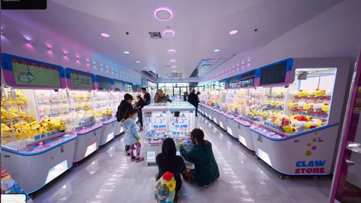 Tongru claw machine store case