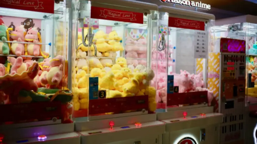 claw machines prizes
